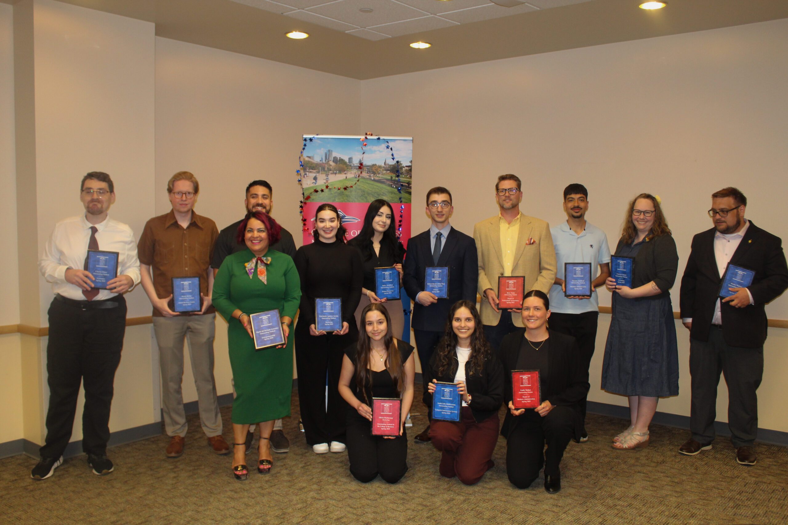 All the Outstanding Students for the College of Business - Spring 2025