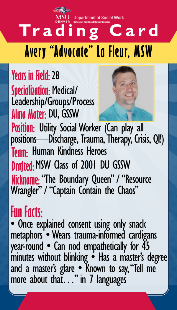 Avery Le Fleur — Trading card front