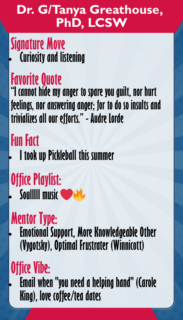 Dr. G — Trading card back