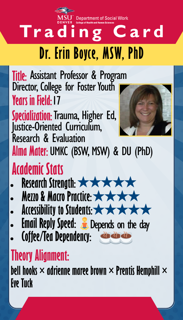 Erin Boyce — Trading card front