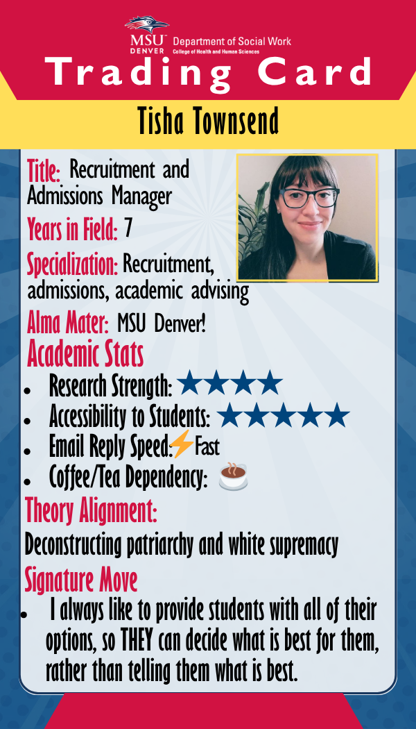 Tisha Townsend — Trading card front