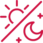 Icon of a sun, moon, and stars