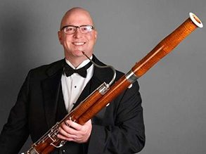Jeff McCray with bassoon