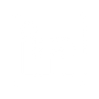 White LinkedIn Logo