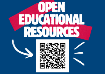 Open Educational Resources QR code