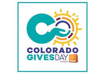 Colorado Gives Day logo presented by 1stBank