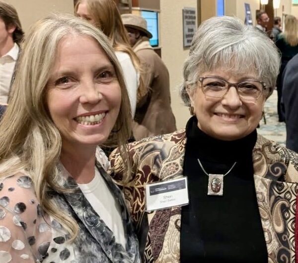 2 accounting faculty smiling at Fall 2025 COCPA Gala - Amy Cardillo & Sheri Betzer