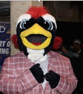 Placeholder head shot of Rowdy in red plaid sports jacket
