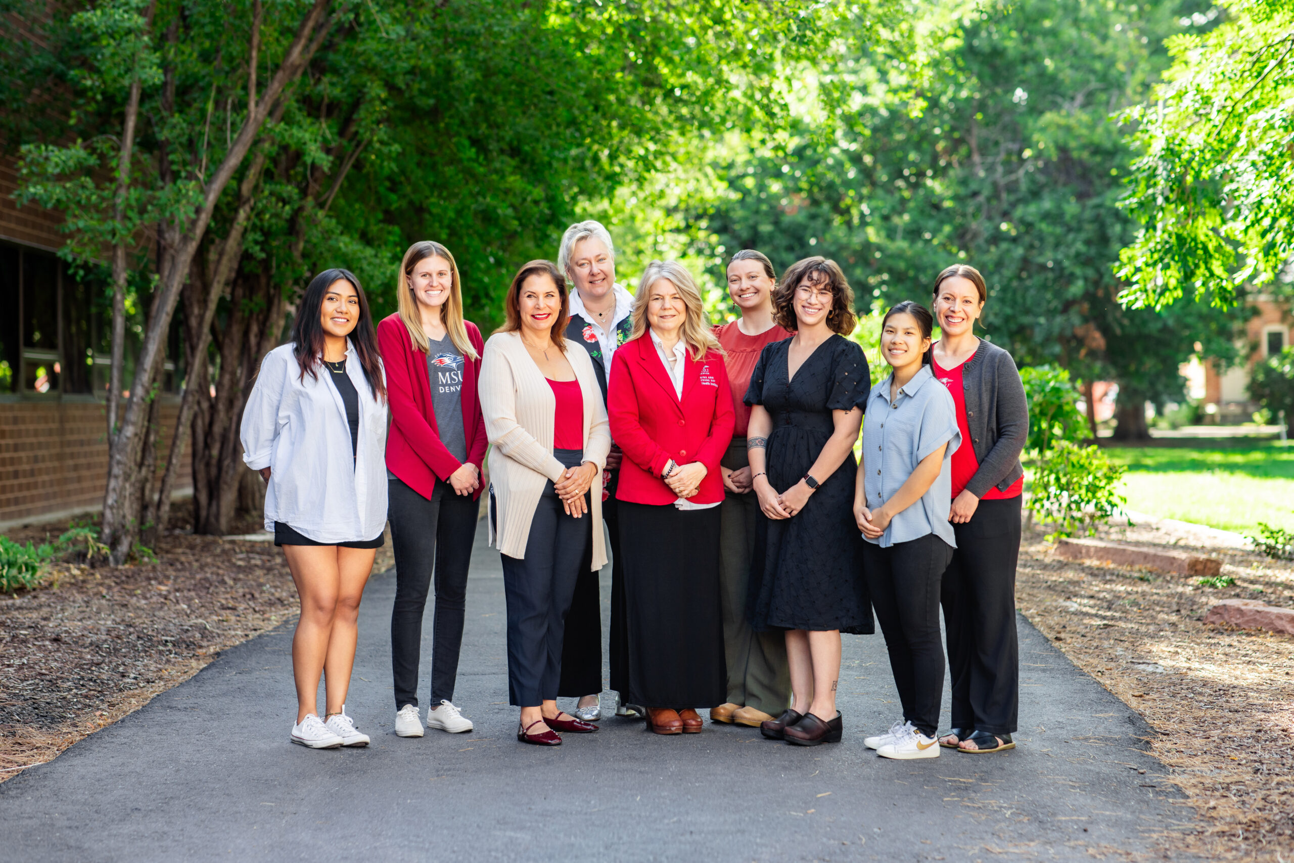 Health Institute Staff group phot