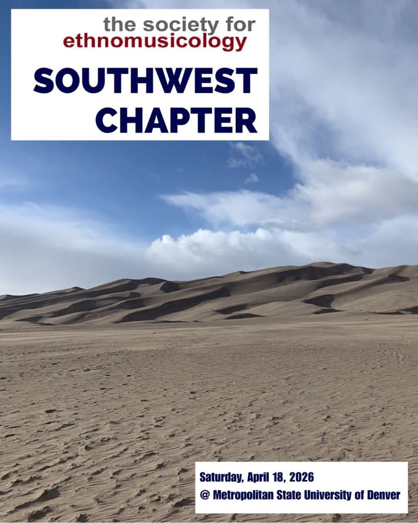 Society for Ethnomusicology Southwest Chapter logo