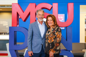 The Ferd and Christy Belz Transformational Gift Announcement Celebration on March 9, 2023, on the Auraria campus.