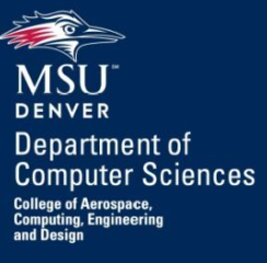 Department oc Computer Sciences MSU Denver Logo