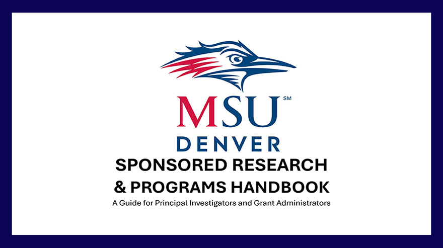 Office of Sponsored Research and Programs Handbook cover