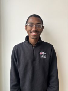 Photo of student employee Sovereign Walker