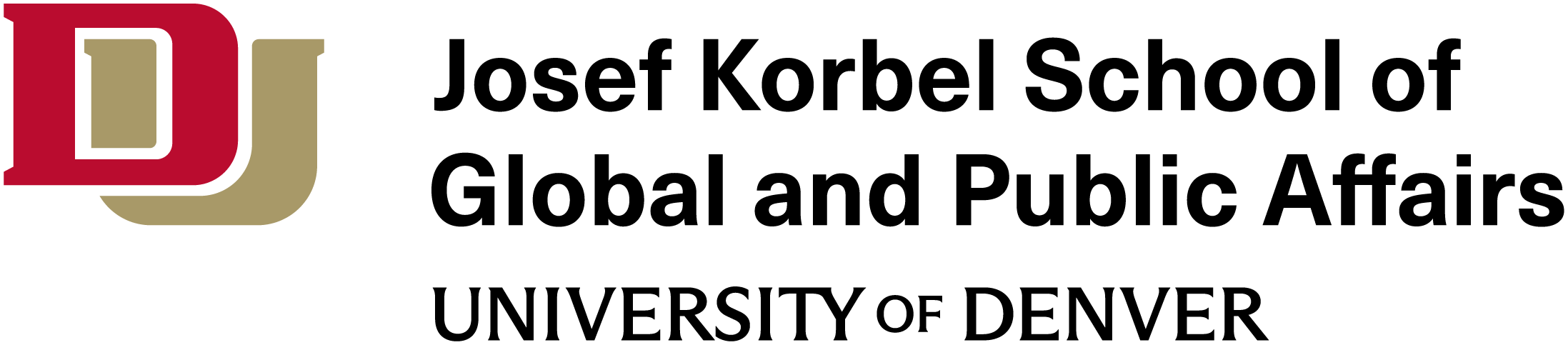 Josef Korbel School of Global Public Affairs, University of Denver Logo