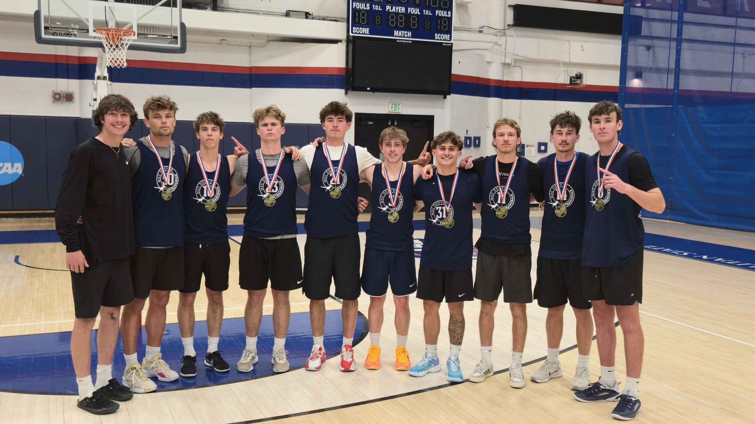 Spring 2026 Intramural Basketball Champions - Team Off Night