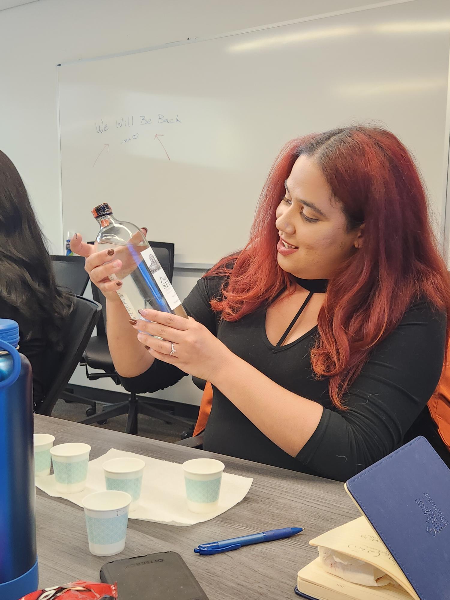 Water Fellow during a water sampling event