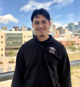 Photo of student employee Joaquin