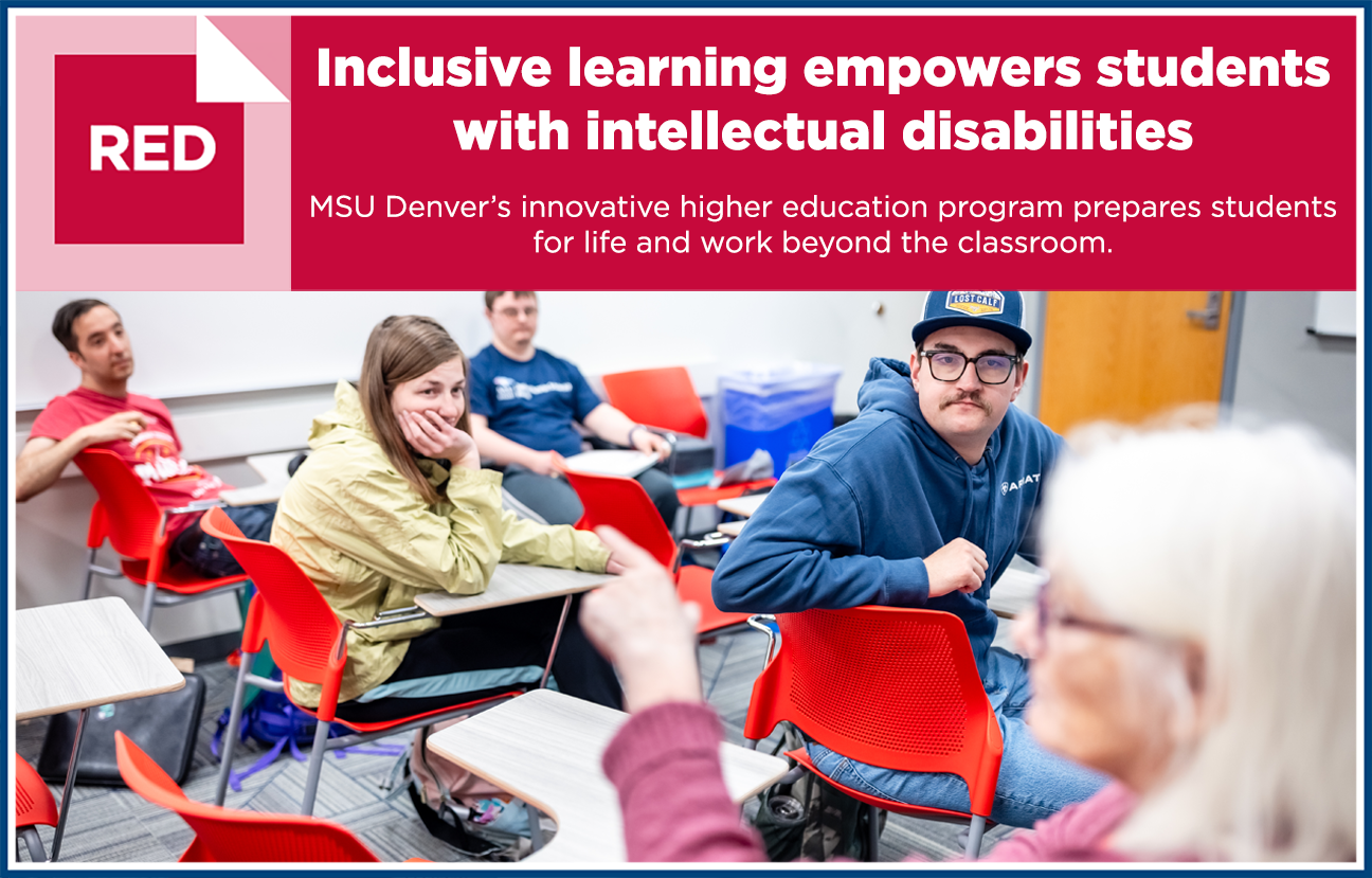 Decorative: Inclusive learning empowers students with intellectual disabilities.