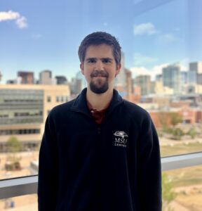 Photo of student employee Theodore
