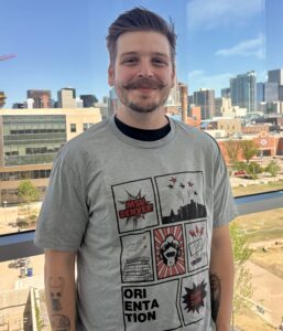 Photo of student employee Zach