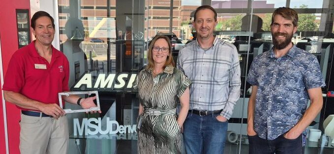 AMSI Team Mark Yoss, Shannon Roe, Jason Butler and Eli Nygren