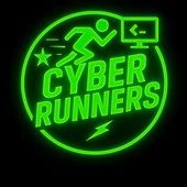 Green and black CyberRunners logo