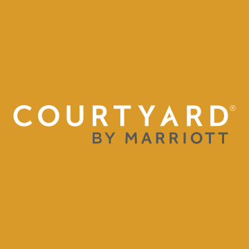 Courtyard by Marriott logo - yellow and white