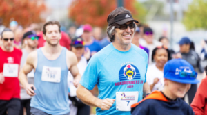 Runners participating in Roadrunners 5K race