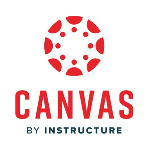The Canvas learning management system logo with Canvas by Instructure written underneath it