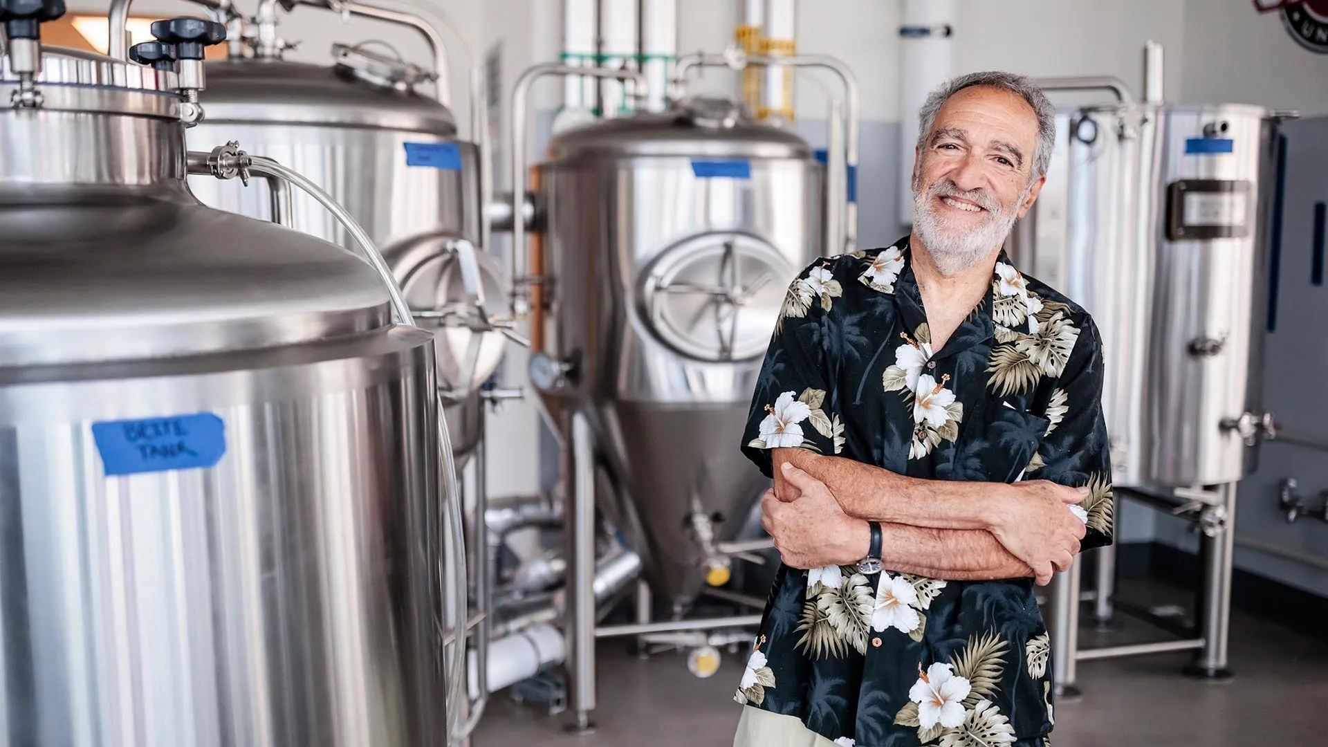 Beer pioneer Charlie Papazian was instrumental in galvanizing financial support for the new lab. Photo by Alyson McClaran