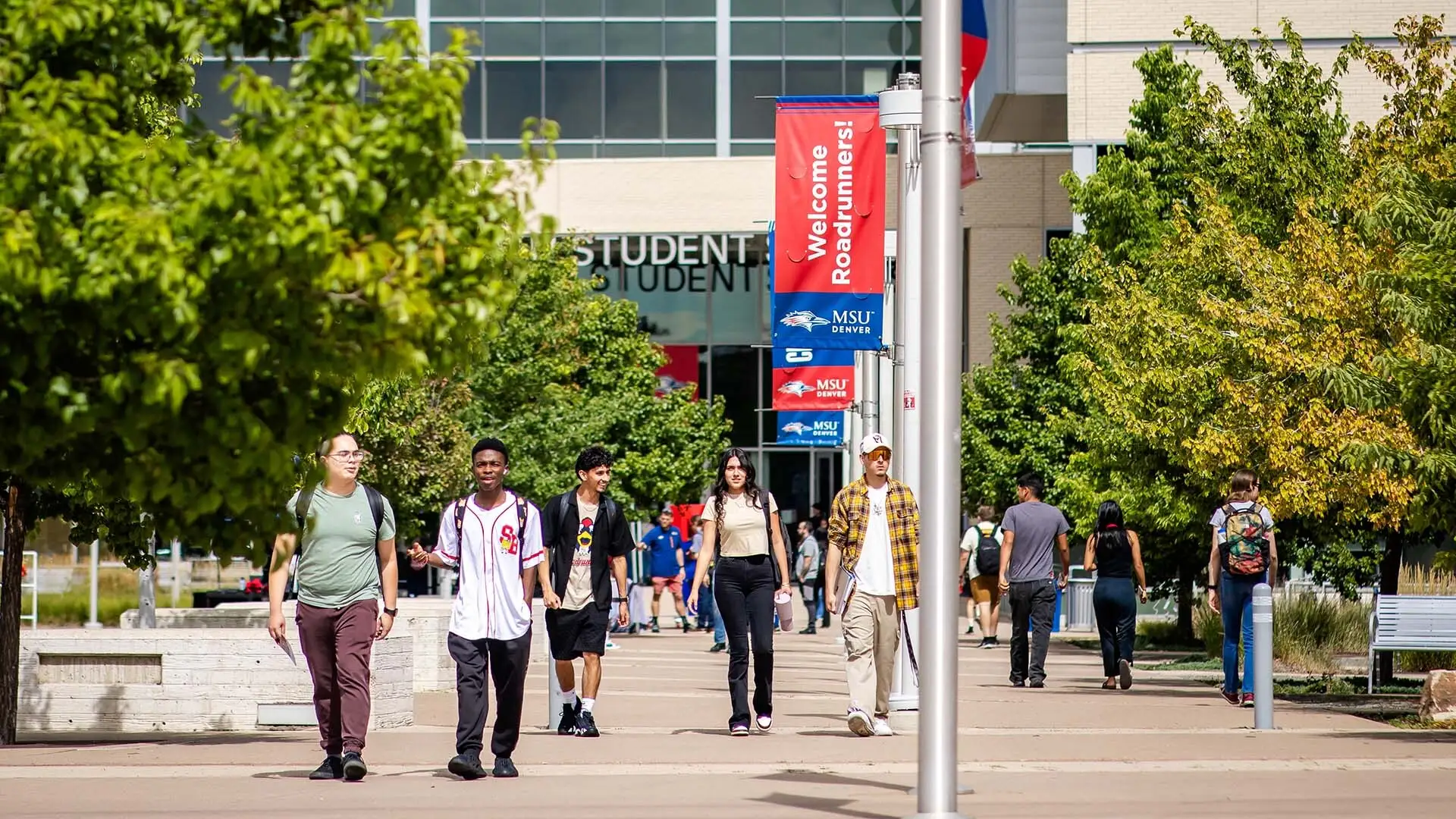 Thanks to the MSU Denver Connect Scholarship, the cost of a college education is about to become more affordable for many incoming students at Metropolitan State University of Denver. Photo by