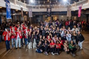 Members of Greek organizations in Turnhalle