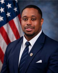 Jameer Fitch in his professional attire