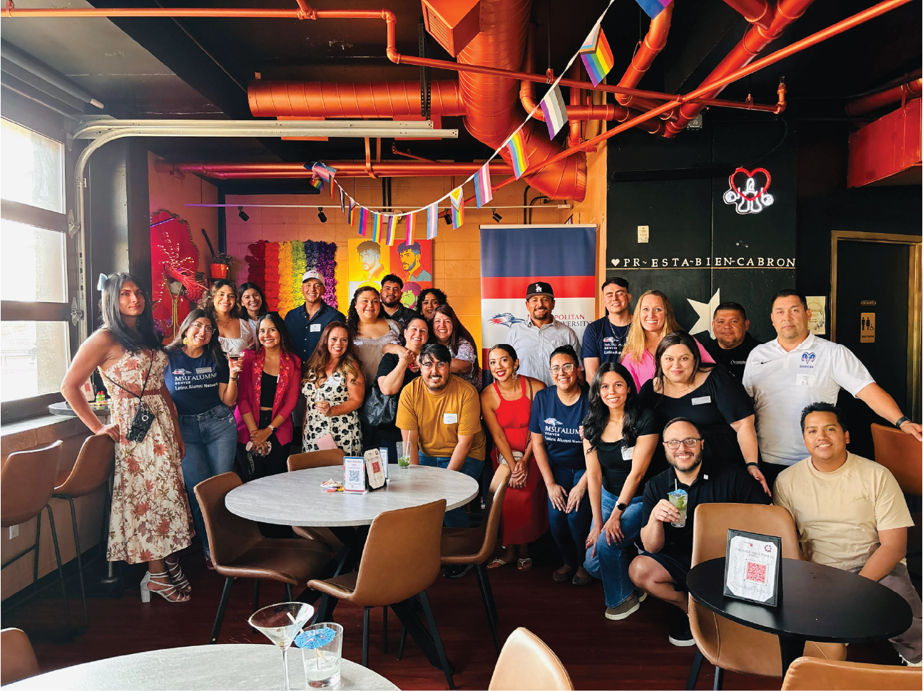 Group picture of Latinx Alumni Network