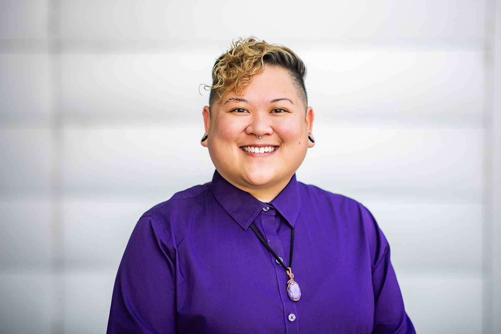 a professional headshot of Bleu Vargas