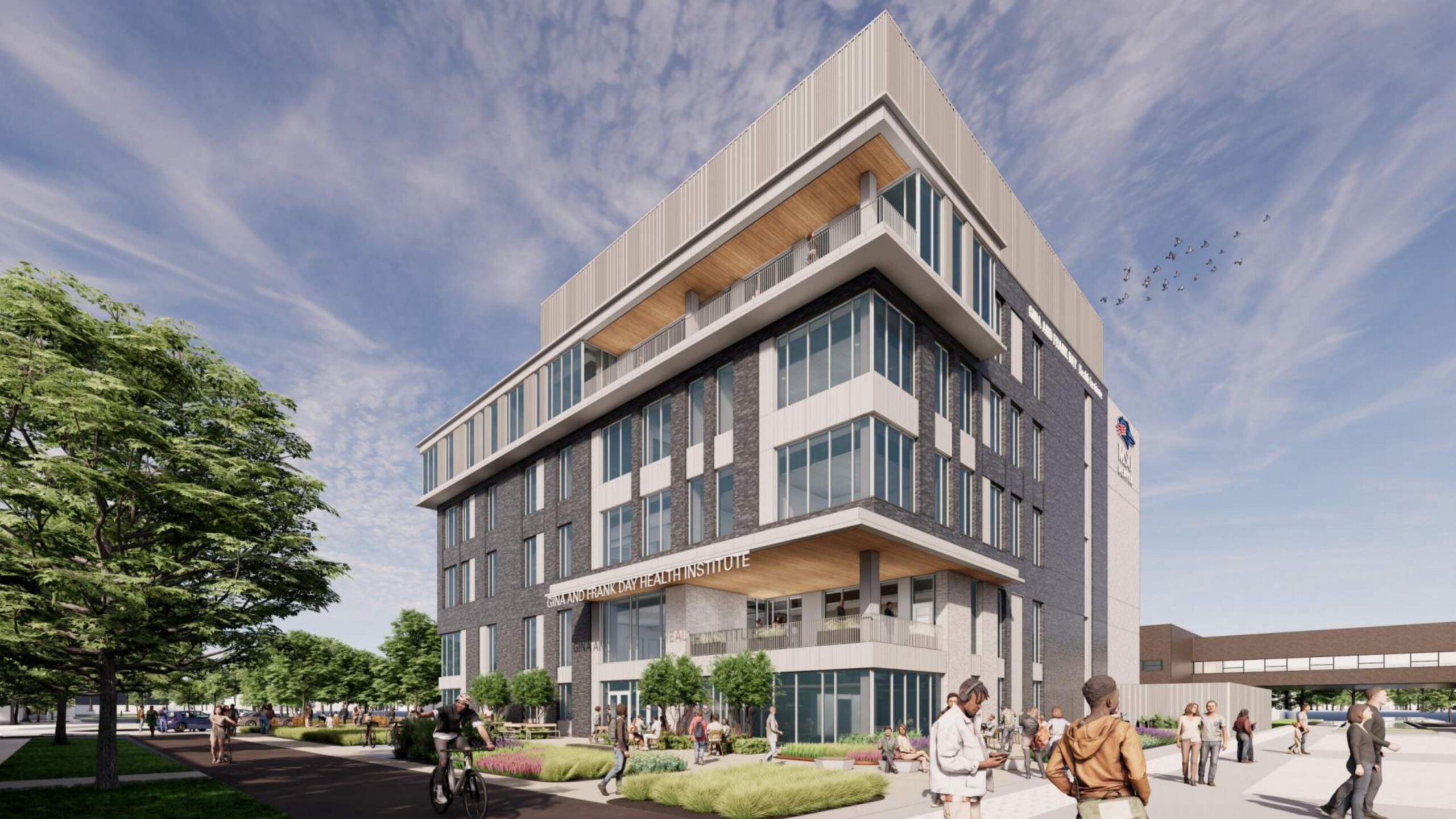 Rendered image of Day Health Institute Tower
