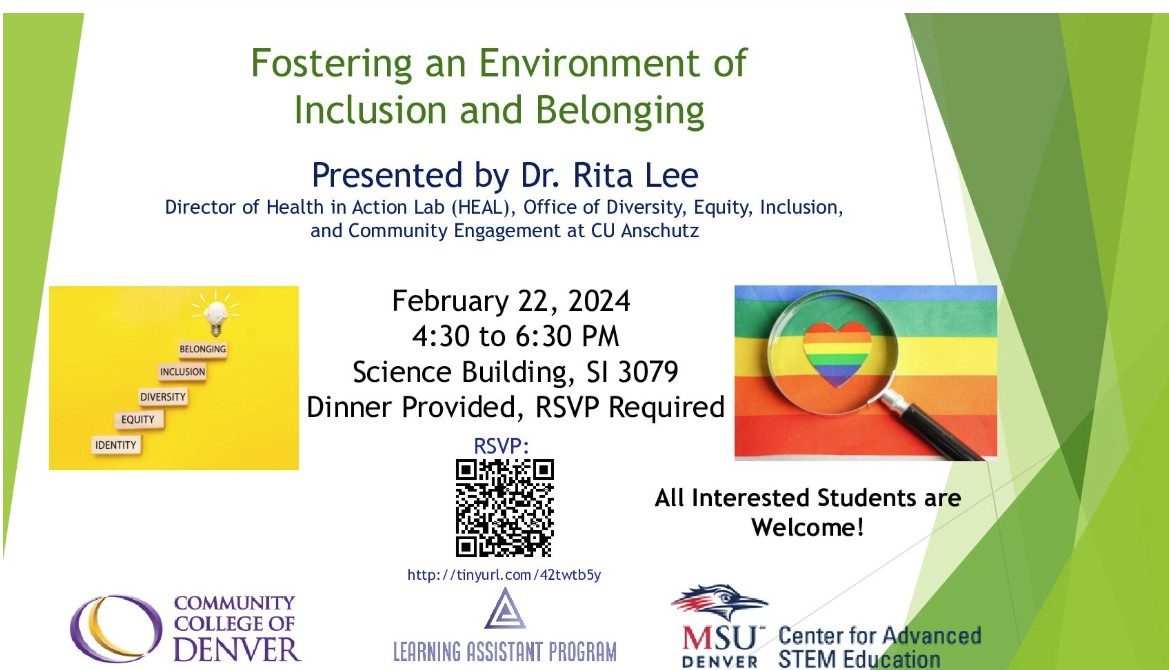 Fostering an Environment of Inclusion and Belonging