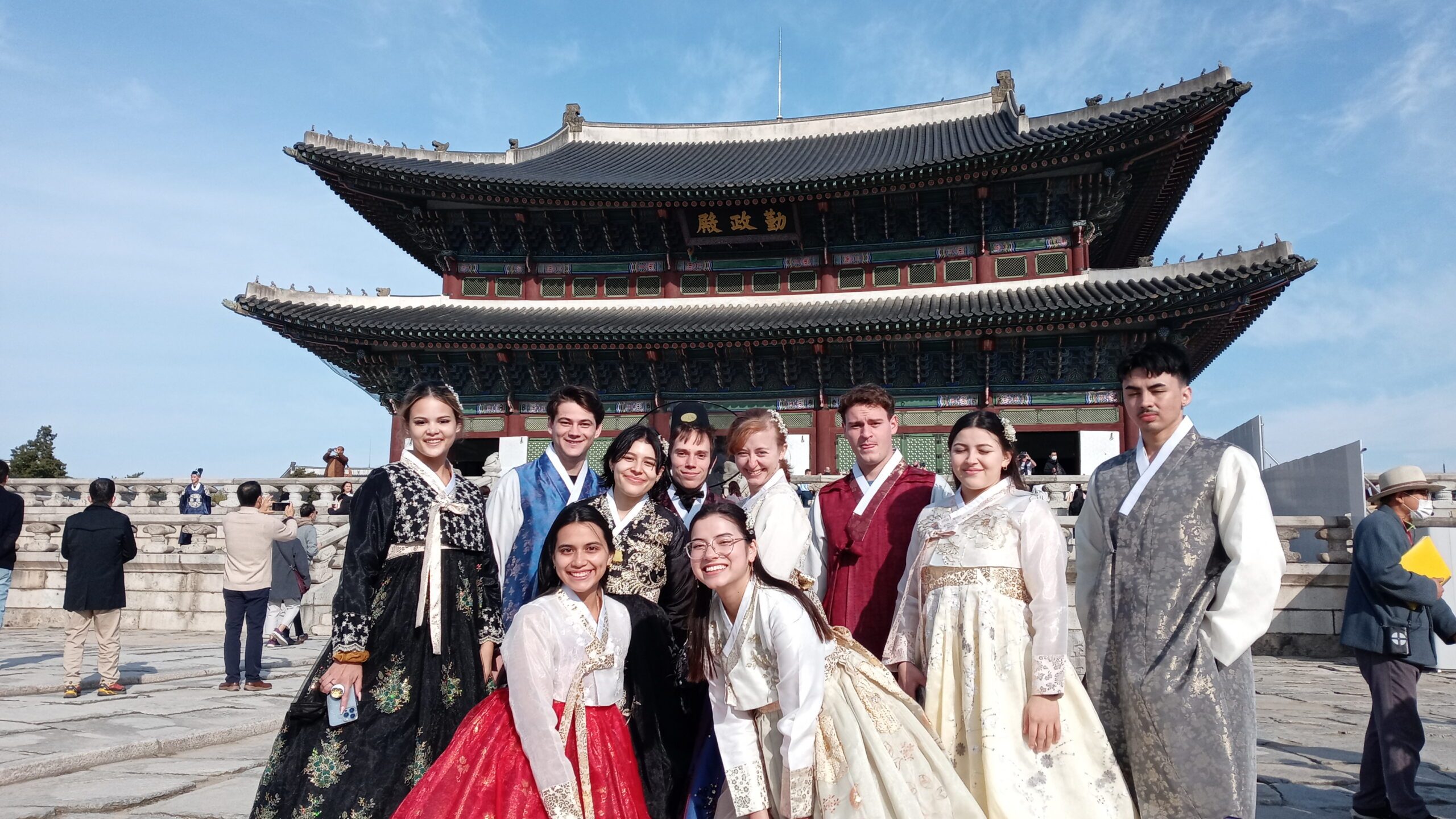 Students in South Korea