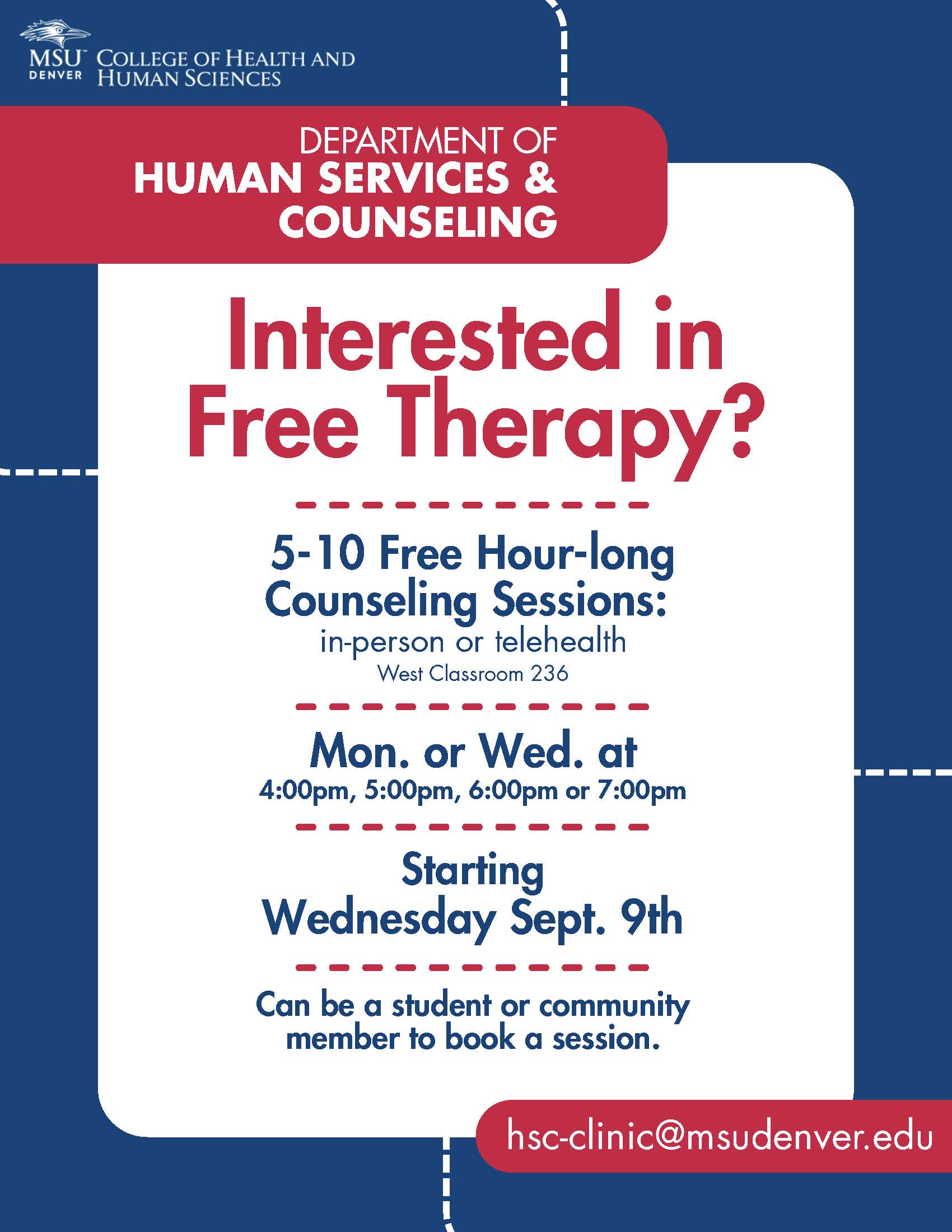 BHAM Clinic Flyer